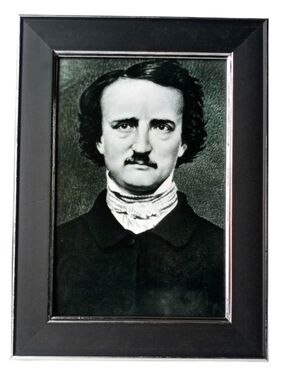 Edgar Allan Poe The Raven Vintage Gothic Framed Punk Steampunk Emo Goth Dark Art